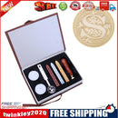 Ancient English Alphabet Letter Metal Seal Wax Stamps Sticks Candles Set (S