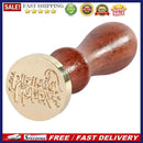 Retro Wax Seal Stamp Happy Birthday Paint Wood Seal for DIY Envelope Weddin