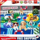Diamond Painting 5D DIY Pool Dog Full Round Drill Rhinestone Picture Kit