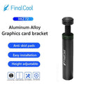 FinalCool XKZ712 Vertical Magnetic Graphics Card Holder Jack (Black Green)