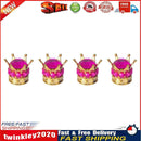 4x Car Rhinestone Wheel Tire Valve Caps Tyre Rim Stem Air Cover (Rose Red) Newly
