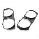 2pcs Front Headlight Lamp Bezel Trim Car Styling Accessory for Dodge Challenger