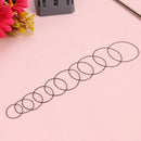 200pcs Waterproof O-Ring Watch Back Seal Gaskets Watch Repair Tool (0.7mm) Newly