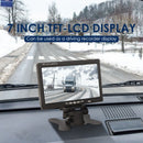 7"" TFT LCD Monitor 2 Way Video Input for Car Rearview Home Security Camera