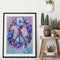 Digital Oil Painting By Numbers Kits Flower DIY Hanger Decor Room Wall Canvas