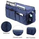 Armchair Caddy Sofa Armrest Organizer with 14 Pockets Storage for Magazine