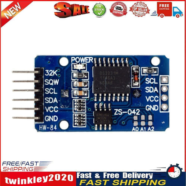 HW-084A DS3231 AT24C32 Precision Clock Module IIC RTC Module NO Battery Newly