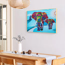 Part Drill Special-Shaped Diamond Painting Crystal Animal Elephant Mosaic