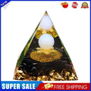 Crystal Energy Generator Pyramid Healing Stone Positive Energy Collect (F)