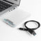 2.5 inch Transparent HDD SSD Case SATA III to USB 3.0 Hard Drive Disk Enclosure