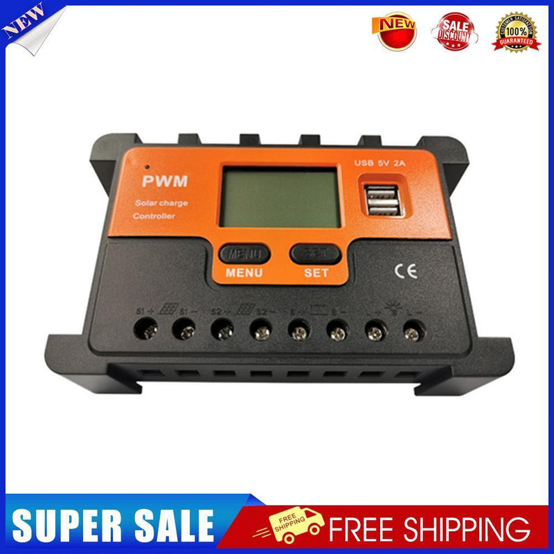 Solar Charge Controller Solar Panel PWM Controllers Charger Regulator (20A)