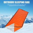 Waterproof Outdoor Emergency Blanket Survival Thermal Sleeping Bags Orange Newly