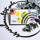 Metal Embossing DIY Album Rainbow Bridge Cutting Dies Stencil (TJ0024 Star)