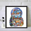 5D DIY Canvas Part Drill Christmas Crystal Ball Diamond Painting Rhinestone