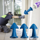 Caulking Construction Silicone Remover Caulk Finisher Grout Scraper (Blue) Newly
