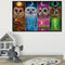 5D Diamond Painting Full Square Drill Color owl Picture of Rhinestone