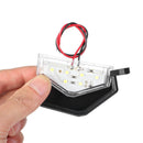 2PCS Truck 6LED Auto Car Tail Rear Lamp External Lights License Number Light