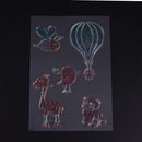 Colorful Cartoon Stamp DIY Scrapbook Card Embossing Transparent Stamp