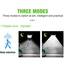 LED Solar Wall Light Outdoor Motion Sensor Lamp Garden Remote Lamp (18LED) Newly