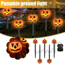5Stk Solar-Kürbis-Laternen-Lampen-Bodenlicht Wasserdichte Halloween-Außen Dekor.