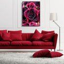 5D DIY Diamond Painting Full Drill Cross Stitch Flower Mosaic Handicrafts