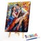 Dancing Couple Oil Paint By Numbers Kits Canvas DIY Picture Hand Painted