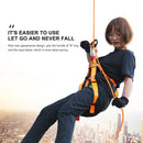 Rock Climbing Descender 9-ring Downhill Rappelling Gear Belay Device Equipmen