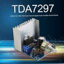 AC/DC12V TDA7297 2x15W Digital Audio Power Amplifier DIY Kit Dual Channel Module