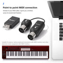 MIDI Wireless Guitar System Receiver Transmitter for Piano Stage Performanc