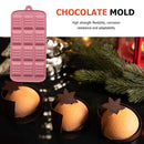 #A 12 Cell Silicone Chocolate Fondant Molds Practical Waffle Candy Making Tools