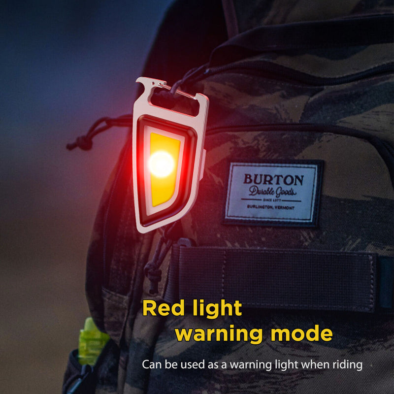 Mini Keychain Lights Portable Bright Night Lamp Aluminum Alloy Camping Equi