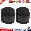 2pcs 2.5m Sports Cotton Kick Boxing Bandage Sanda Wrist Hand Gloves (Black)