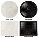 Non-Slip Durable Drain Mats Sink Strainer Rubber Sink Mat Protector