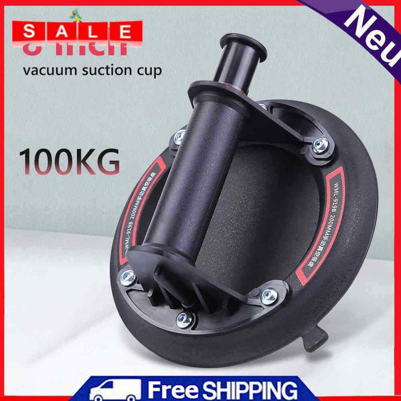 8"" Vacuum Suction Cup ABS Air Pump Suction Cup Household Manual Lifting Tool