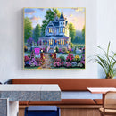 5D DIY Diamond Painting Kits Full Square Drill Garden Villa Mosaic Wall Pictu