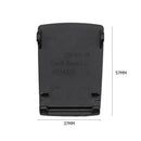 Car Rear Seat Hook ISOFIX Cover Child Restraint for X1 E84 3 Series (Black)