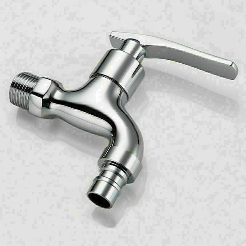 Garden Washing Machine Water Tap Faucet Polished Chromeplate Finish B0H0 M3K4