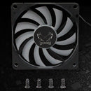 KH12H-P 8cm 4-Pin 3000RPM Speed Temperature Control PWM Computer Case Fan