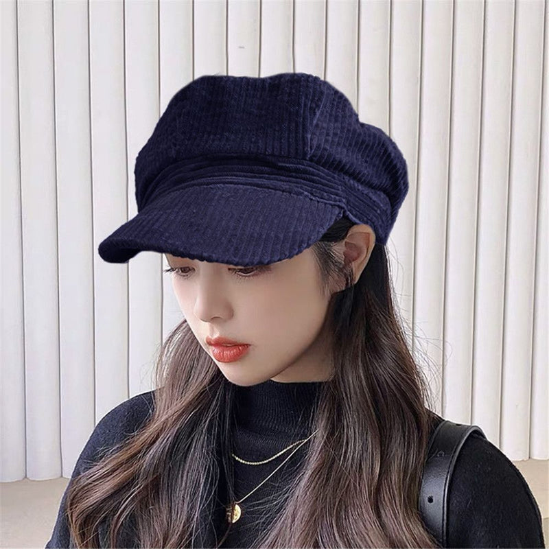 Graceful Fiddler Hat Octagonal Cap Artist Painter Hat Mariner Cap Beret Hat