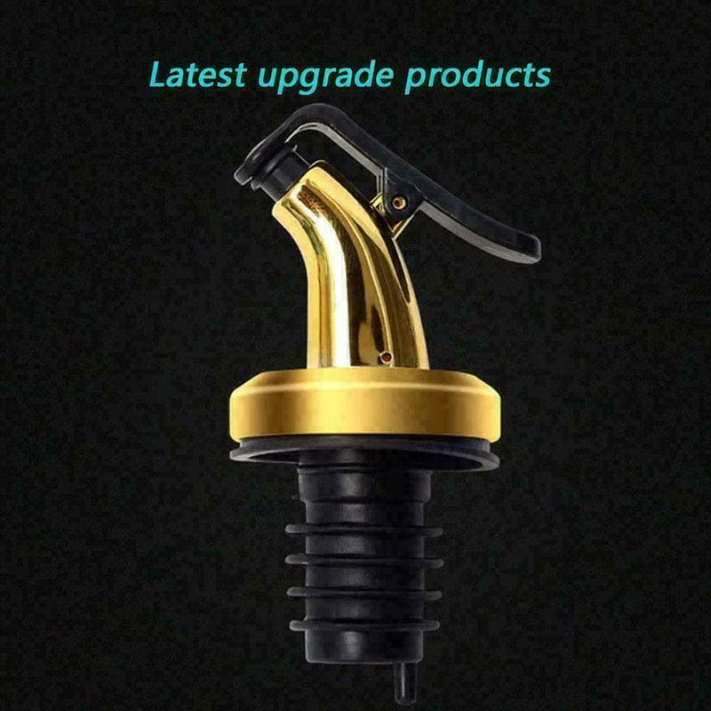 Wine Bottle Cork Pourer Spout Stopper Dispenser Kitchen Vinegar F7L7
