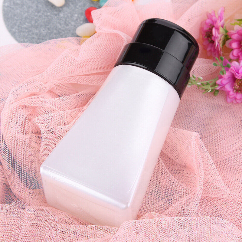 220ml Nail Polish Gel Remover Liquid Press Bottle Empty Lockable Pump Dispe
