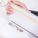 14CT 2 Strands Double-Side Cross Stitch Month Counted Bookmark (January) Newly