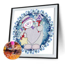 5D DIY Partial Drill Special Shape Christmas Rhinestone Diamond Drawing Kit