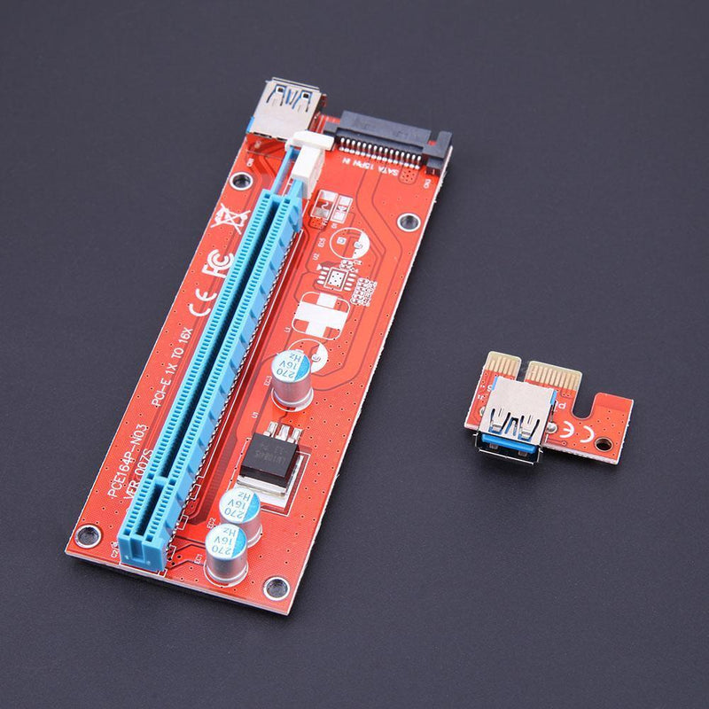 60cm 007S PCI-E Riser 1X16X USB3. 0 Adapter Card Cable for BTC Miner