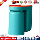 Toothbrush Holder Wall Mounted Adhesive Toothpaste Stand for Shower (Green)