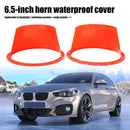 2pcs Car Audio Refit Speaker Ring Plastic Ultra-thin Waterproof Cover Protector