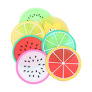 Fruit Shape Heat Insulation Mat Non-slip Coasters Bowl Pad Silicone Coaster