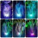Solar Powered Floating Fountain Pump Water Feature.Birdbath Pool Pond LED R9D0