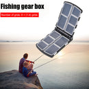 Portable Semi-Automatic Opening Fishing Tackle Box w/ Grids Fishing Accessories