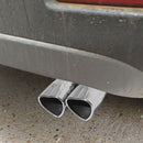 Dual Exhaust Tip Bolt-on Heart Edge Stainless Steel Tailpipe Tip 2.5 inch I